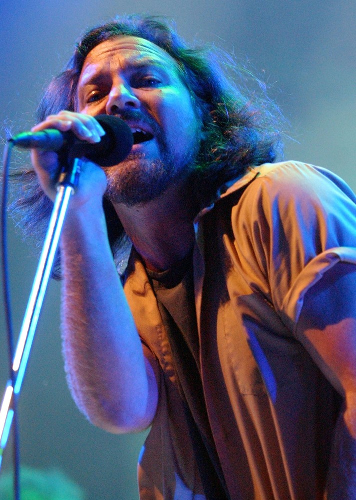 Eddie Vedder;Pearl Jam;<br>Pearl Jam Performing Live at The Ahoy Stadium