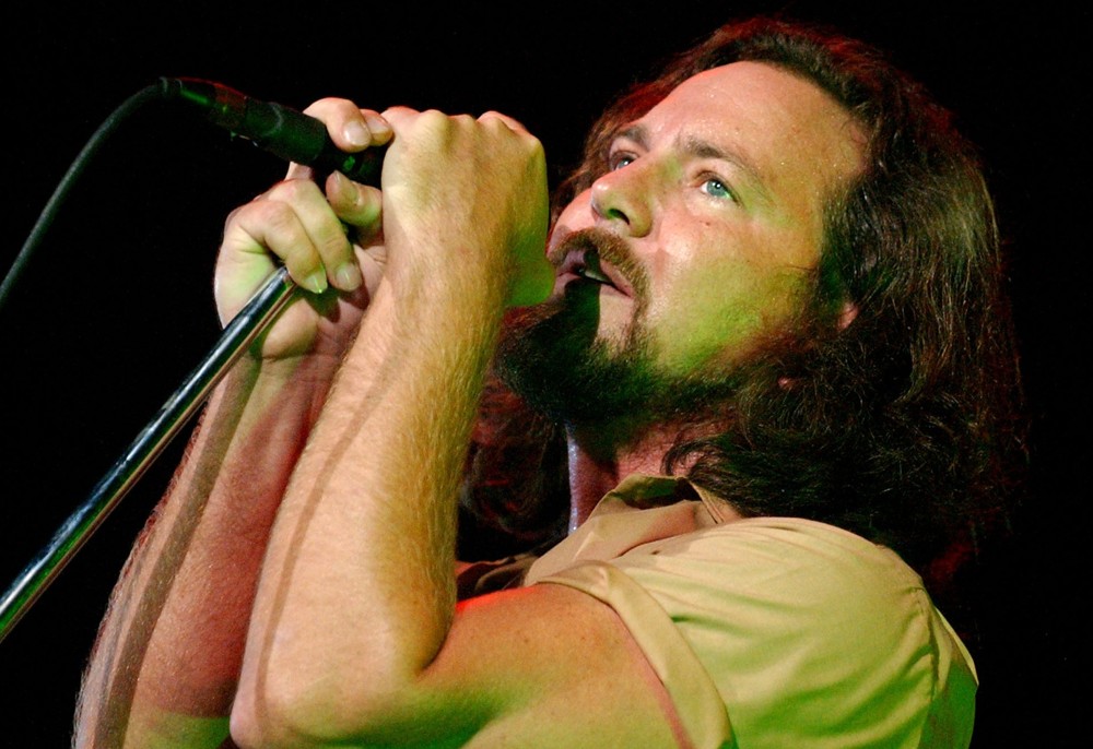 Eddie Vedder;Pearl Jam;<br>Pearl Jam Performing Live at The Ahoy Stadium