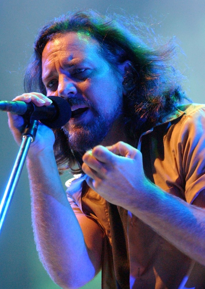 Eddie Vedder;Pearl Jam;<br>Pearl Jam Performing Live at The Ahoy Stadium