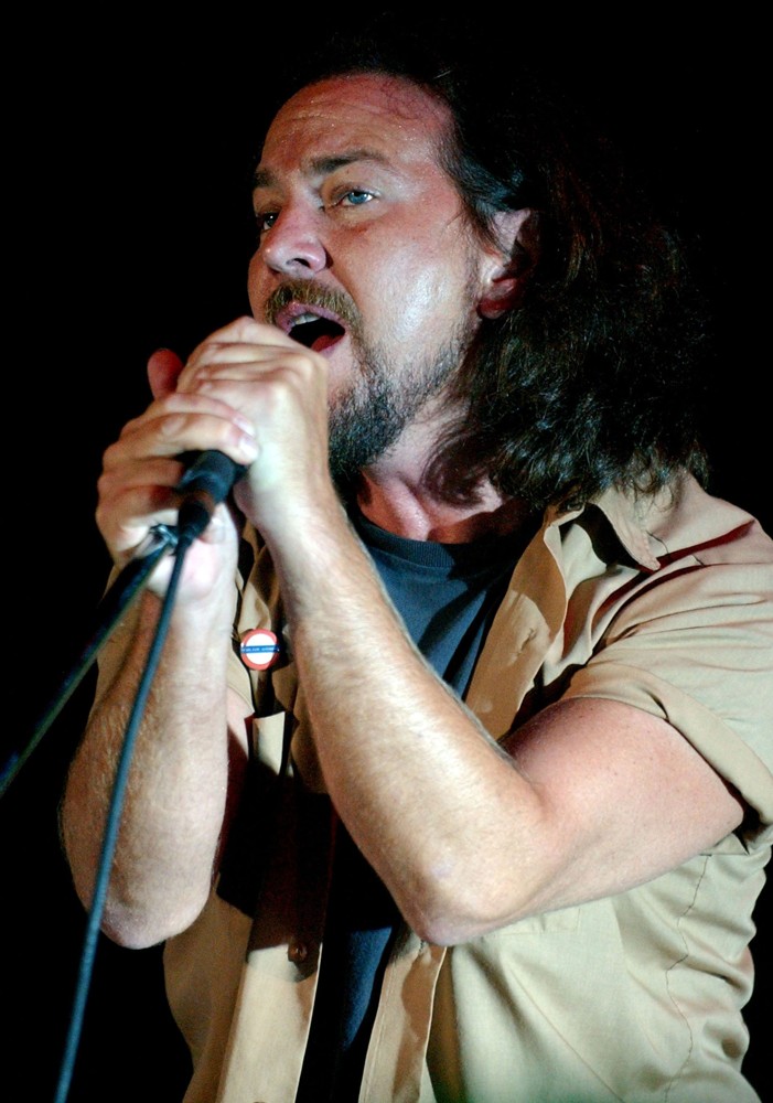 Eddie Vedder;Pearl Jam;<br>Pearl Jam Performing Live at The Ahoy Stadium