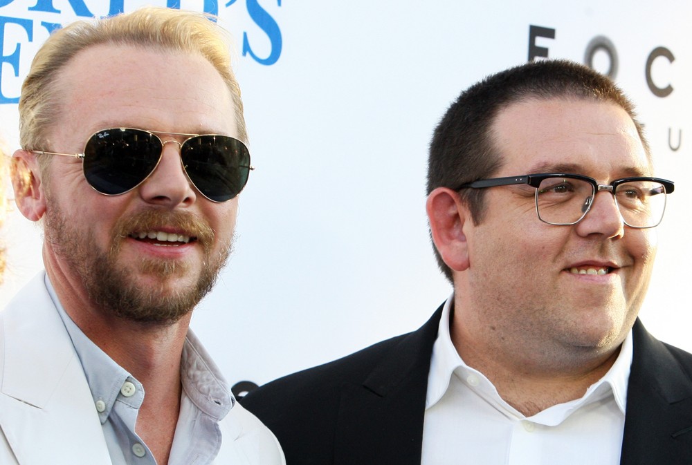 Simon Pegg;Nick Frost;<br>The World's End Hollywood Premiere