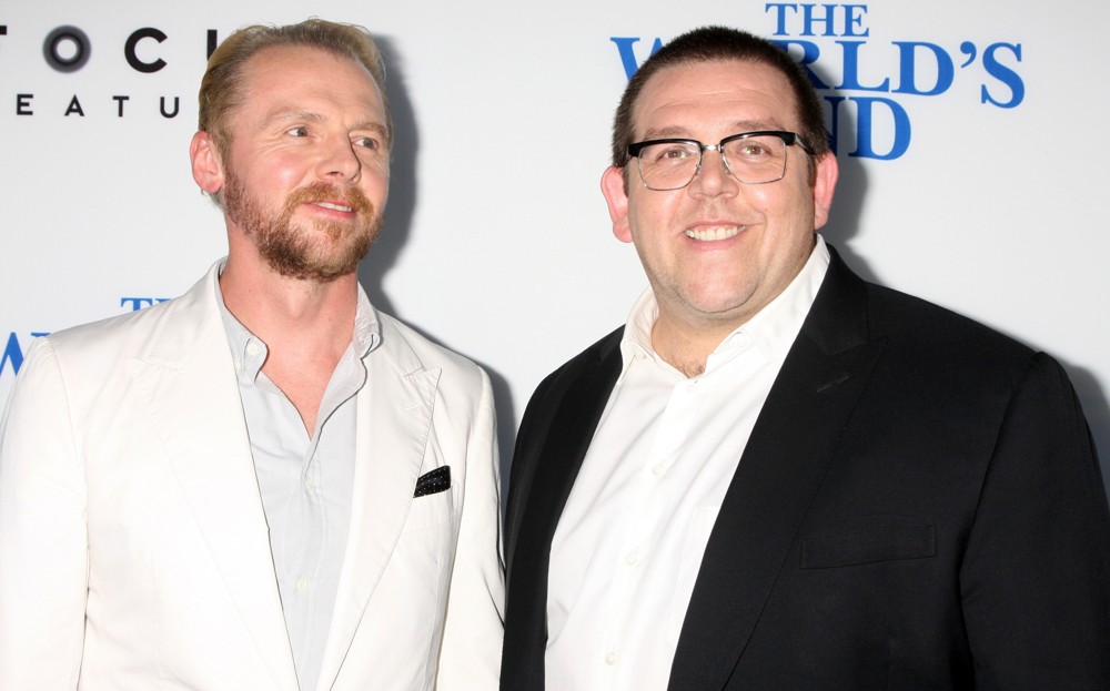 Simon Pegg;Nick Frost;<br>The World's End Hollywood Premiere