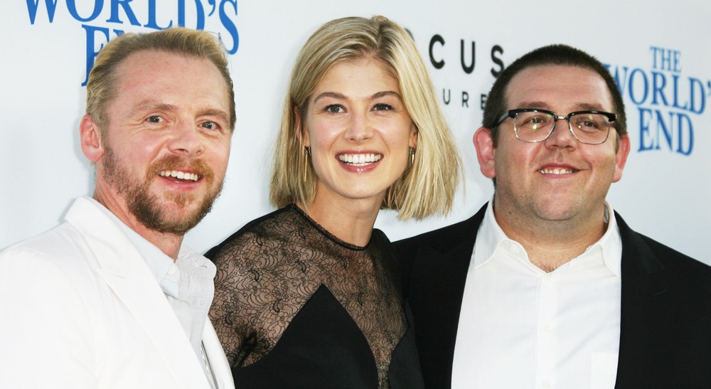 Simon Pegg;Rosamund Pike;Nick Frost;<br>The World's End Hollywood Premiere