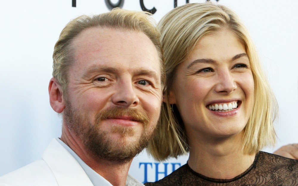 Simon Pegg;Rosamund Pike;<br>The World's End Hollywood Premiere