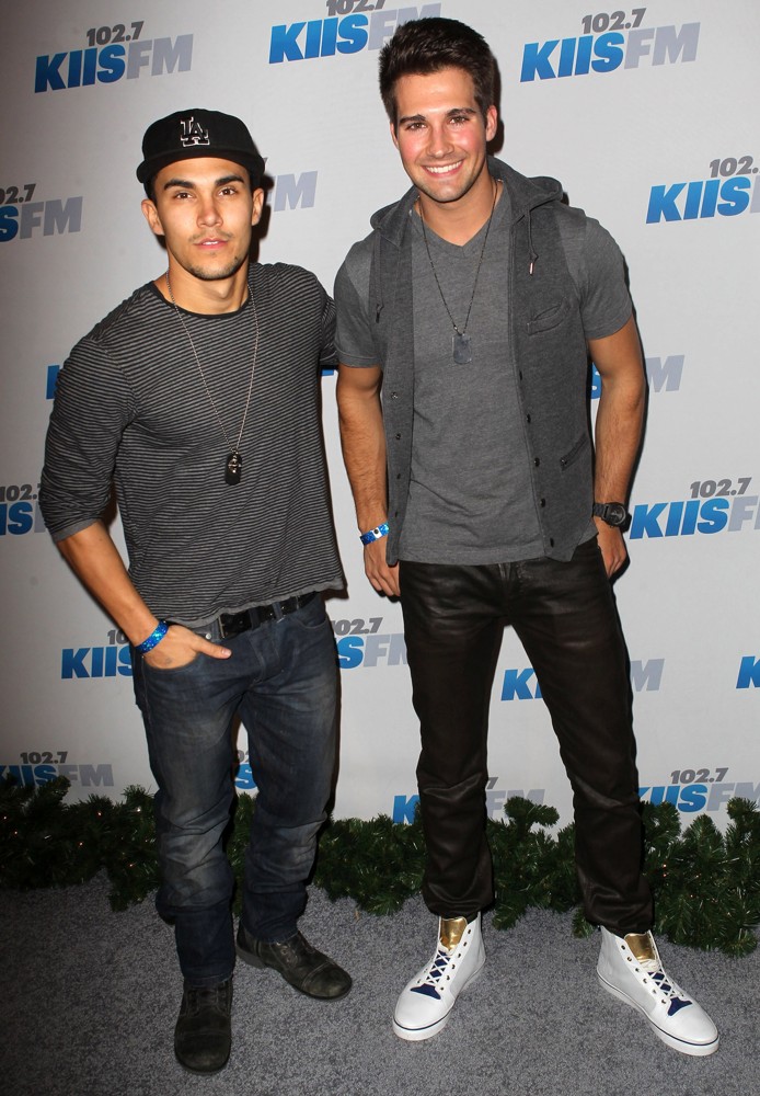 Carlos Pena Jr.;James Maslow;Big Time Rush;<br>KIIS FM's Jingle Ball 2012 - Arrivals