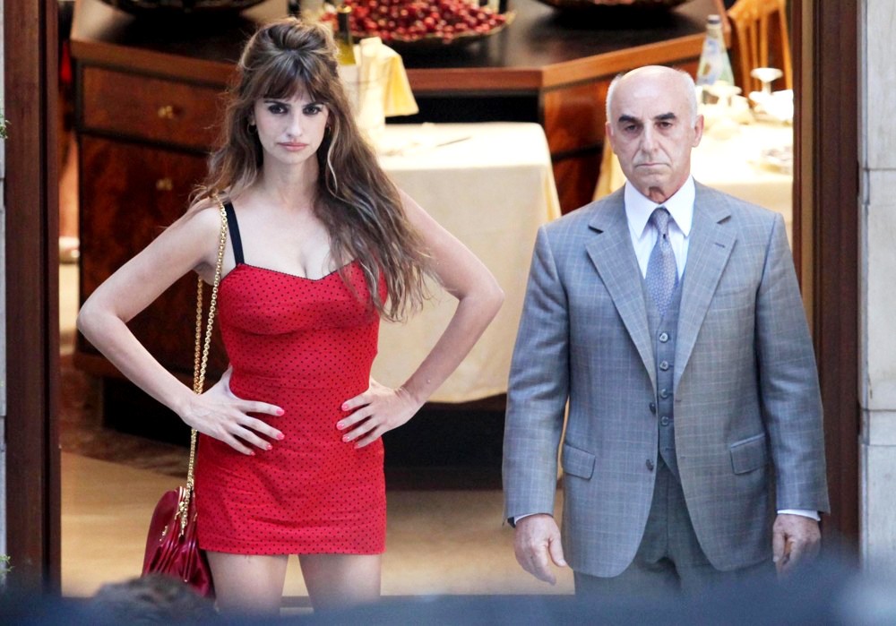 Penelope Cruz;<br>On The Set of New Film The Bop Decameron
