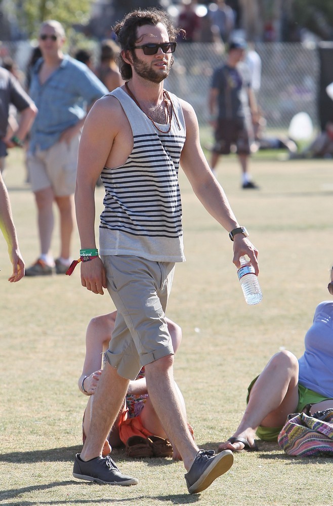 Penn Badgley;<br>Celebrities at The 2012 Coachella Valley Music and Arts Festival - Week 2 Day 3