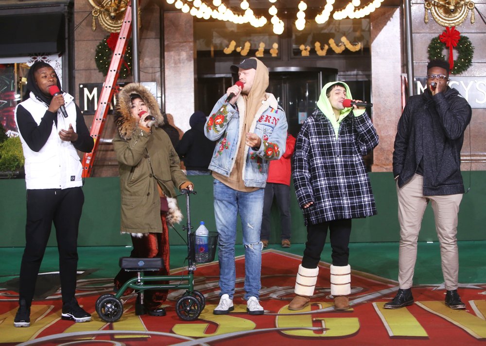 Pentatonix Picture 42 The 92nd Macy's Thanksgiving Day Parade Rehearsals