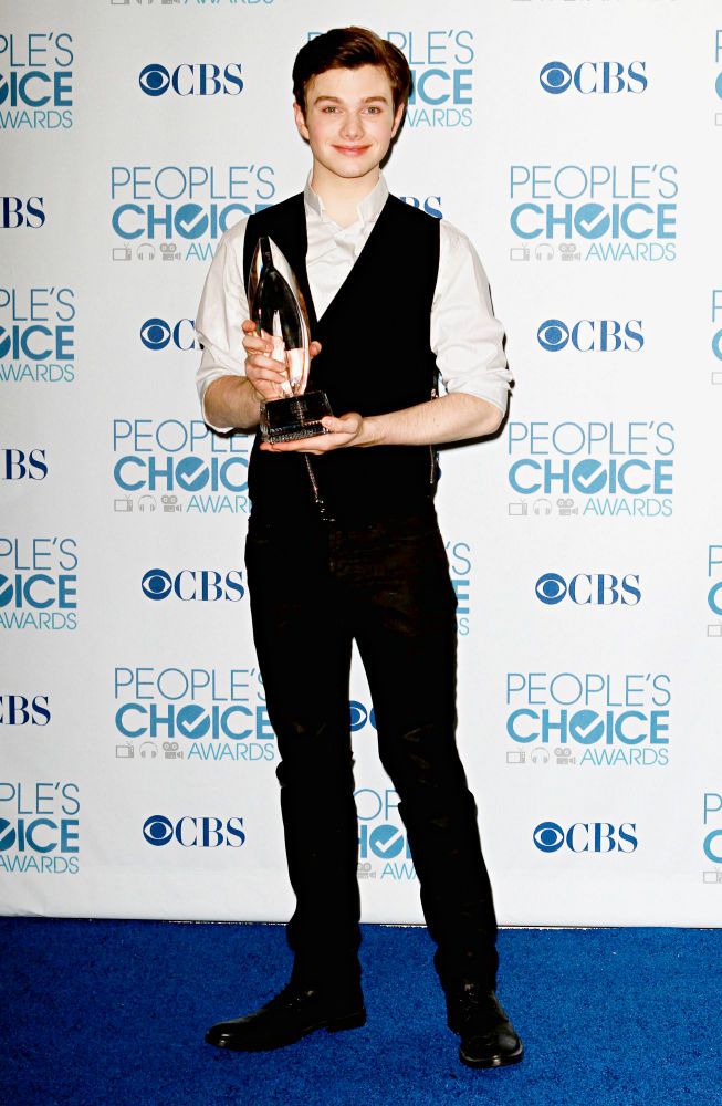 Chris Colfer;<br>2011 People's Choice Awards - Press Room