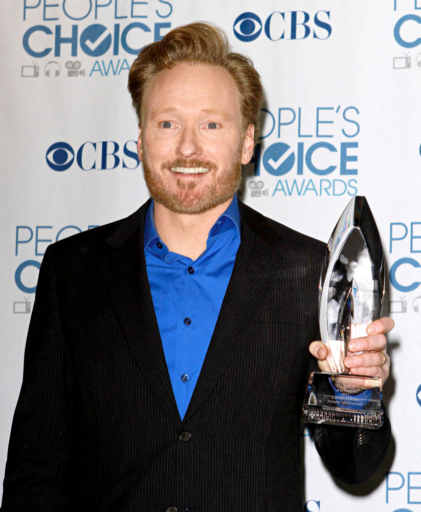 Conan O'Brien;<br>2011 People's Choice Awards - Press Room