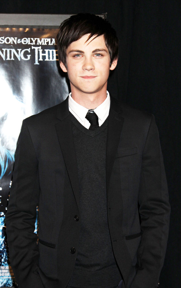 Logan Lerman;<br>The Premiere of 'Percy Jackson & the Olympians: The Lightning Thief'