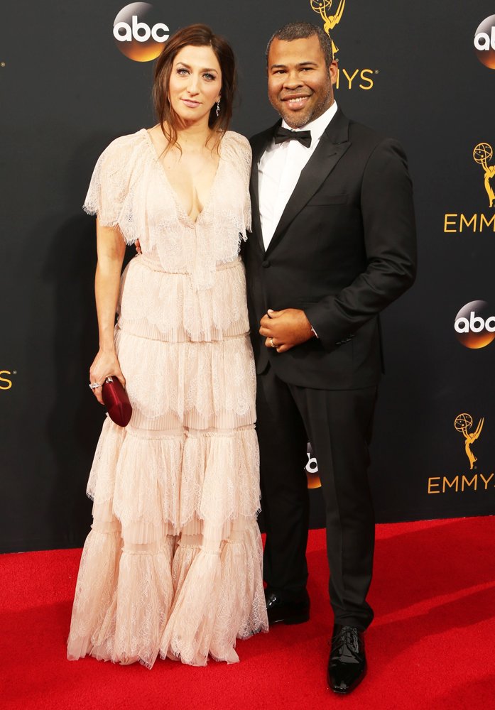 Chelsea Peretti;Jordan Peele;<br>68th Emmy Awards - Arrivals