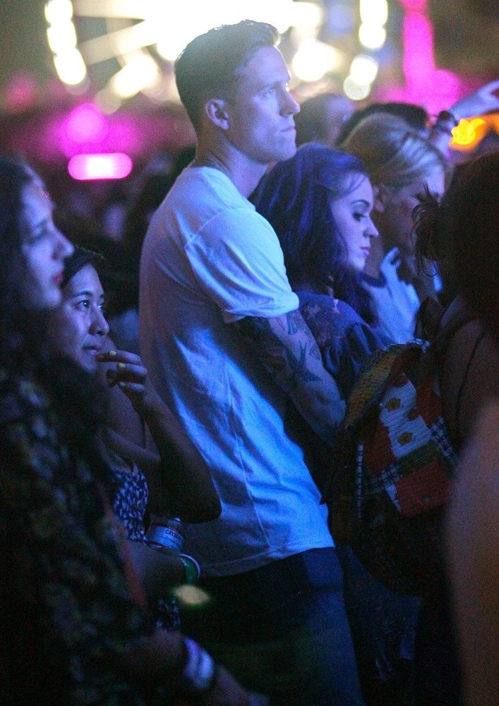 Robert Ackroyd;Katy Perry;<br>Celebrities at The 2012 Coachella Valley Music and Arts Festival - Week 2 Day 3