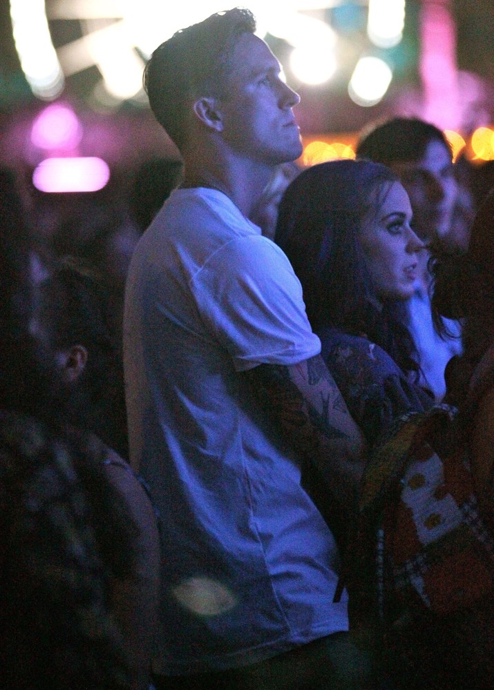 Robert Ackroyd;Katy Perry;<br>Celebrities at The 2012 Coachella Valley Music and Arts Festival - Week 2 Day 3