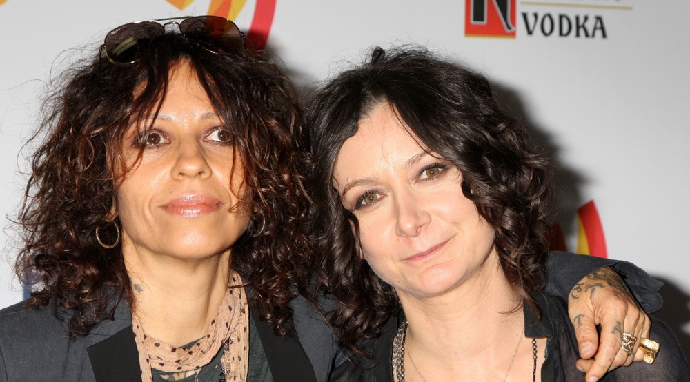 Linda Perry;Sara Gilbert;<br>The 23rd Annual GLAAD Media Awards