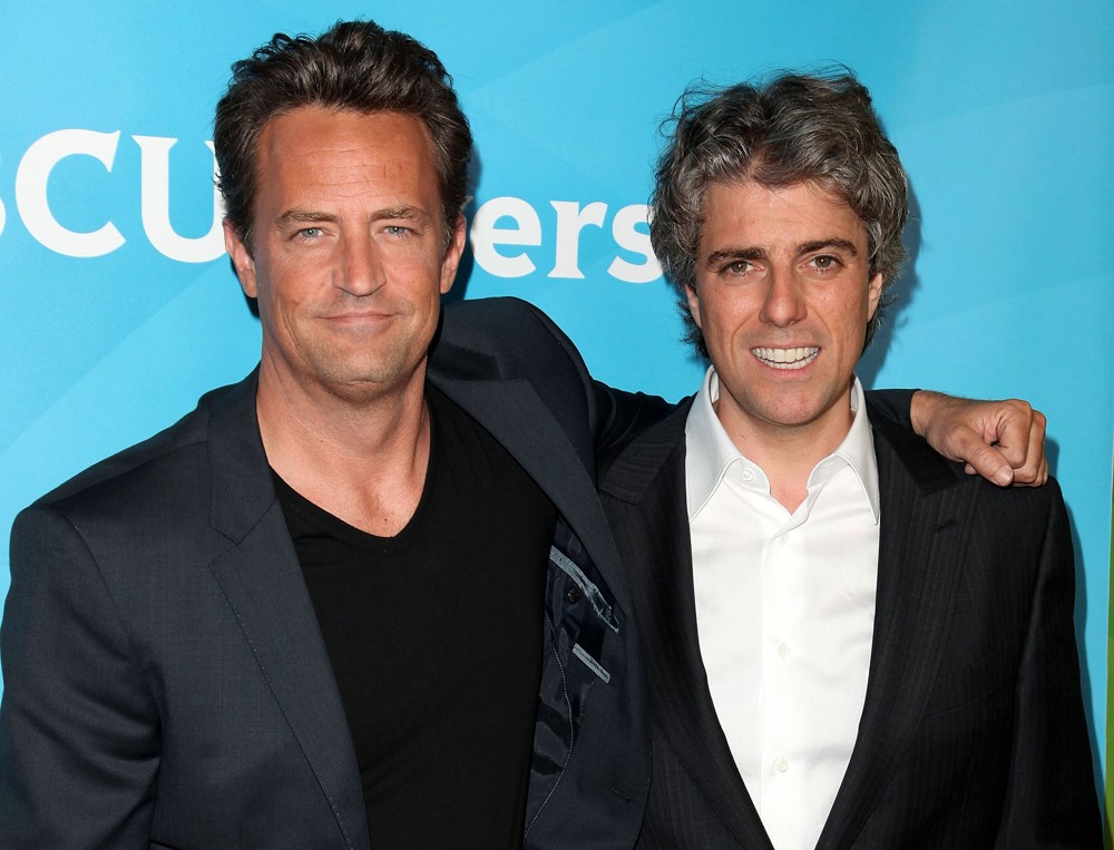 Matthew Perry;Scott Silveri;<br>NBC Universal Press Tour