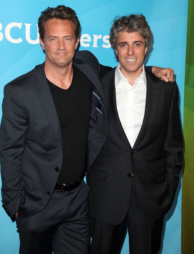 Matthew Perry;Scott Silveri;<br>NBC Universal Press Tour
