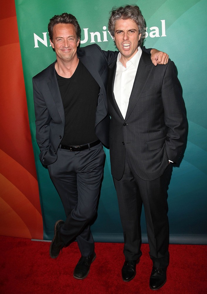 Matthew Perry;Scott Silveri;<br>NBC Universal Press Tour