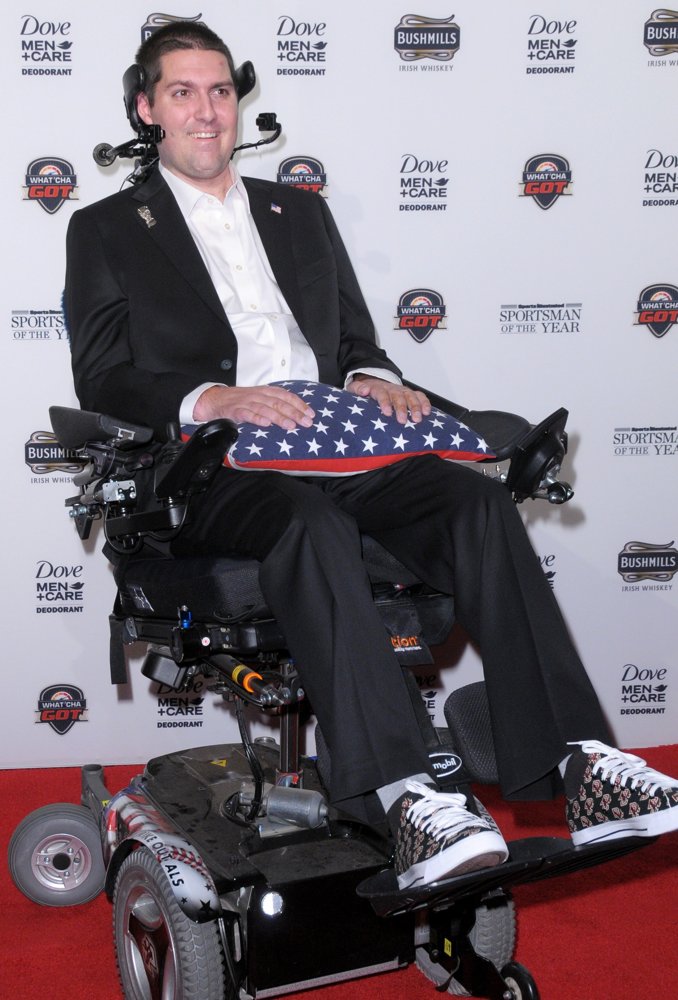 Pete Frates;<br>Sportsman of The Year 2014 - Red Carpet Arrivals
