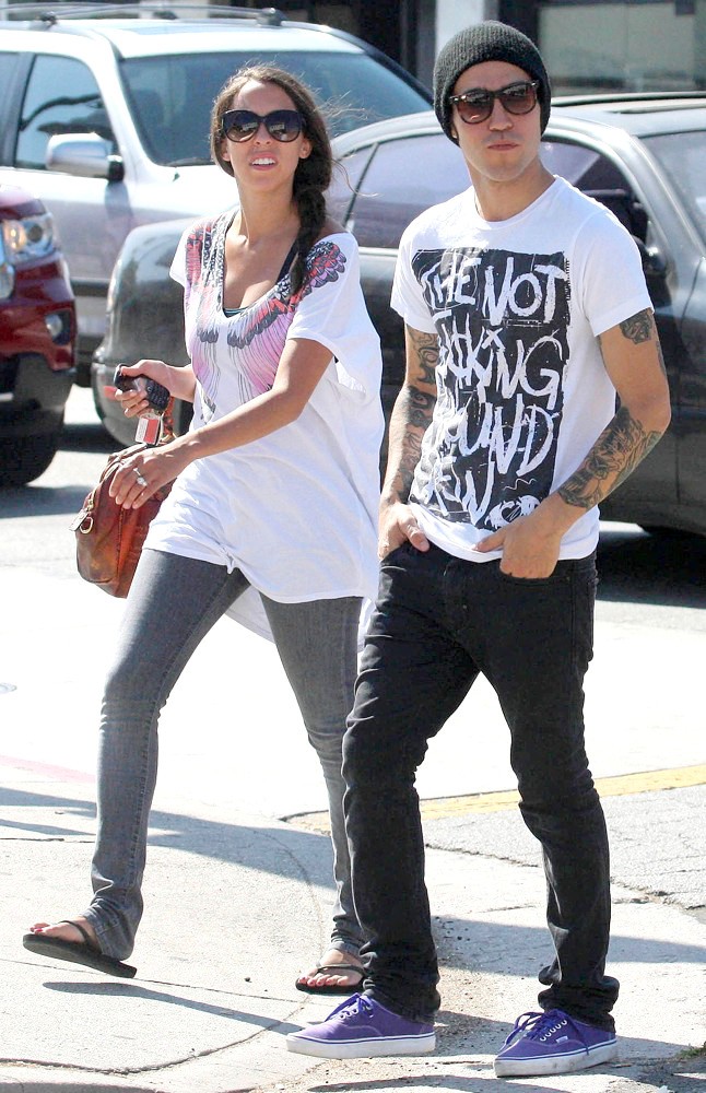 Pete Wentz;<br>Pete Wentz Steps Out with A Female Companion