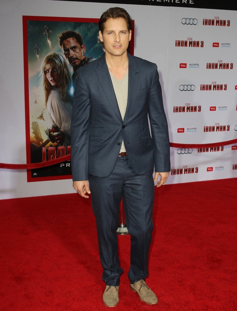 Peter Facinelli;<br>Iron Man 3 Los Angeles Premiere - Arrivals