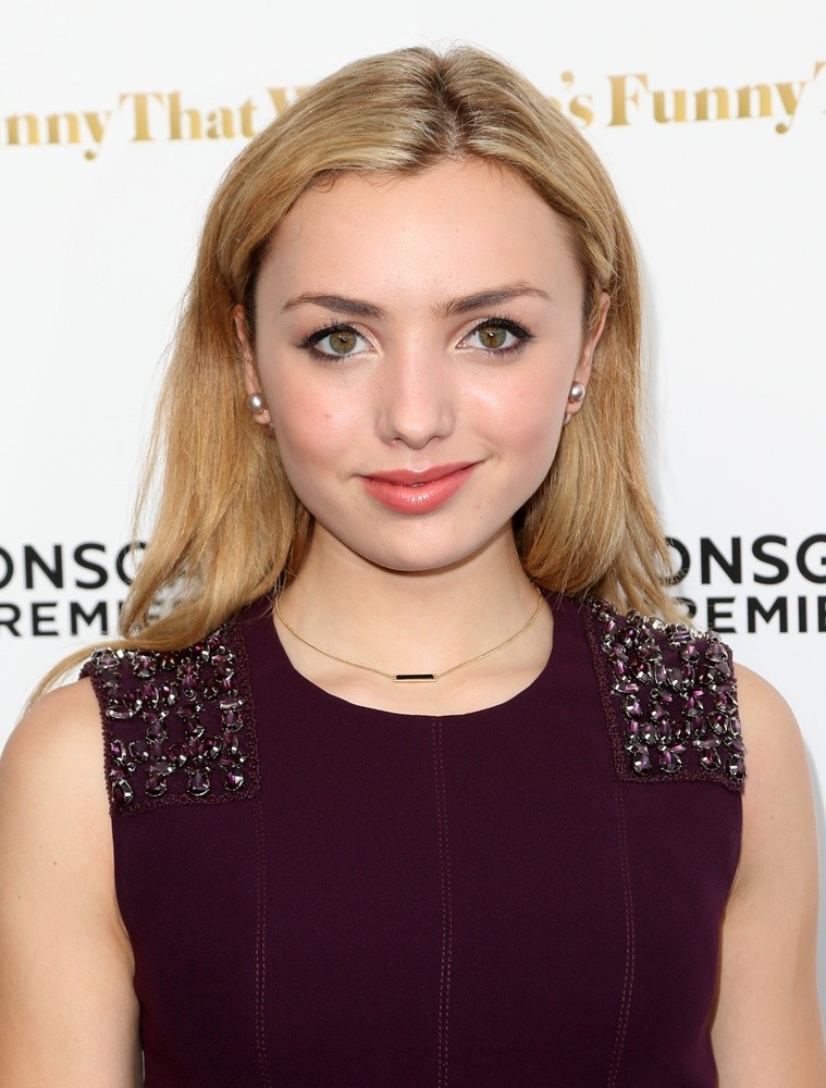Peyton List (II);<br>Los Angeles Premiere of She's Funny That Way - Red Carpet Arrivals