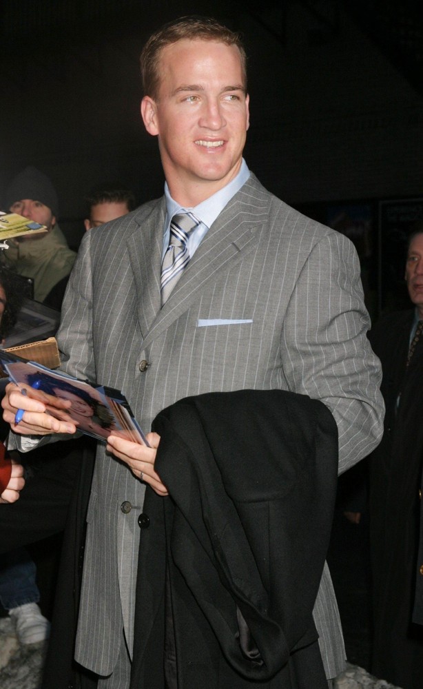 Peyton Manning;<br>The Late Night with David Letterman Show