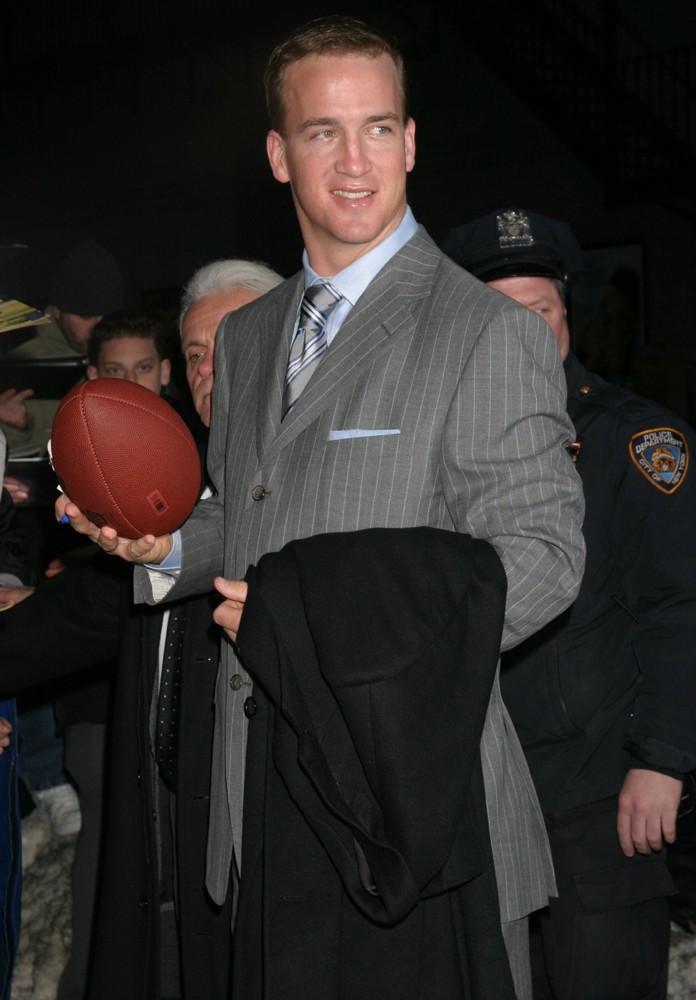 Peyton Manning;<br>The Late Night with David Letterman Show