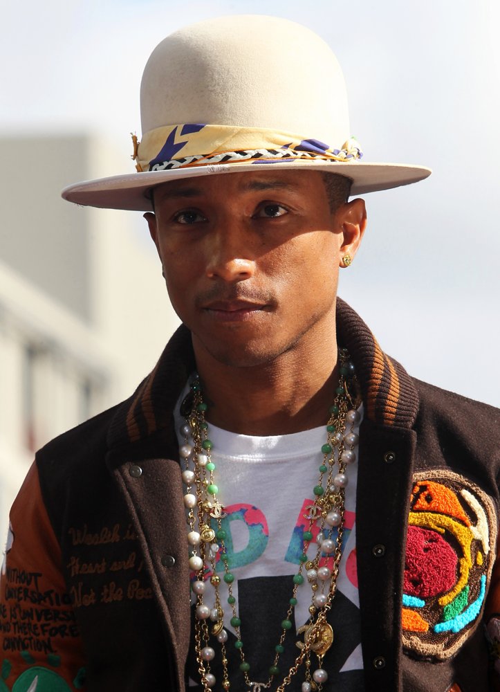 Pharrell Williams;<br>Pharrell Williams Honored with A Star on The Hollywood Walk of Fame