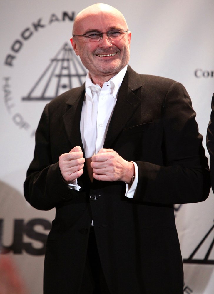 phil-collins Picture 1 - 25th Annual Rock and Roll Hall of Fame ...
