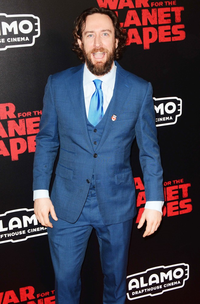 Philip Burke;<br>Premiere of War for the Planet of the Apes