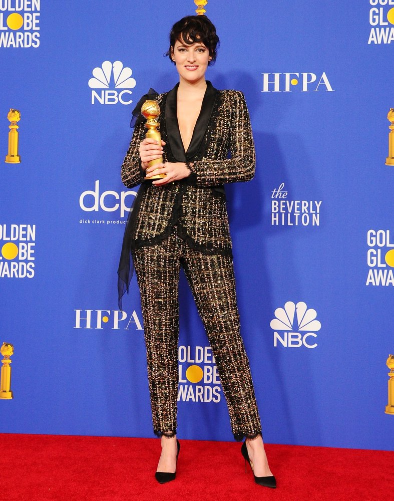 Phoebe Waller-Bridge;<br>77th Annual Golden Globes - Press Room