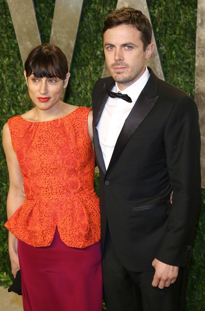 Summer Phoenix;Casey Affleck;<br>2013 Vanity Fair Oscar Party - Arrivals