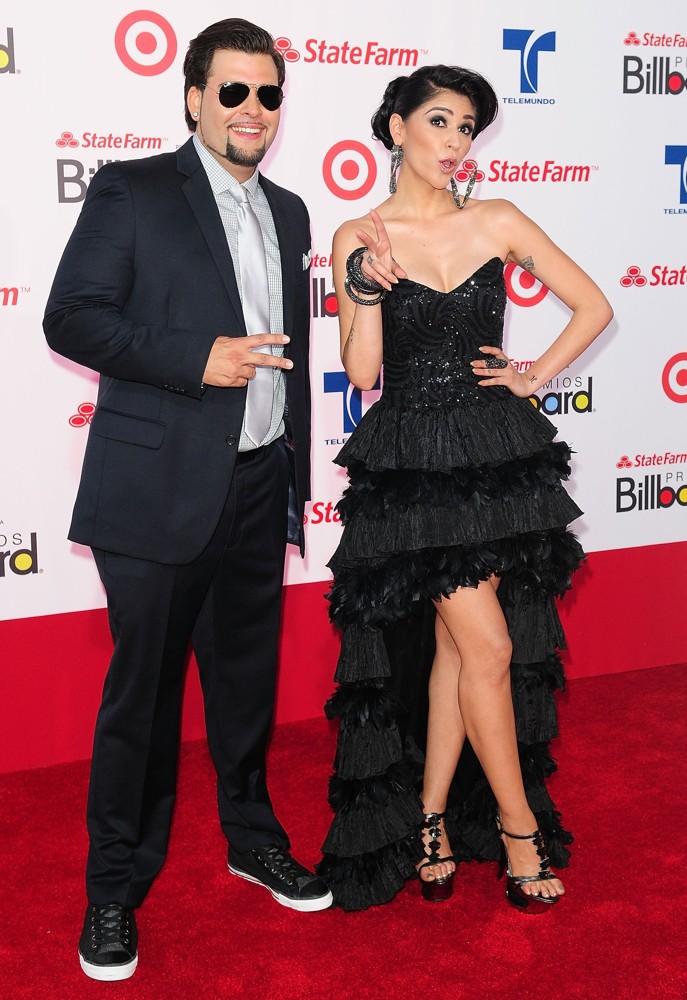 Pico;Crash;<br>Billboard Latin Music Awards 2012 - Arrivals
