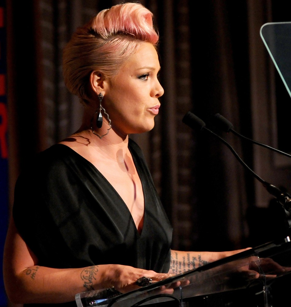 Pink;<br>2012 Music Visionary of The Year Award Luncheon - Inside