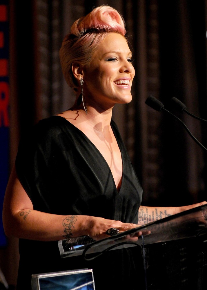 Pink;<br>2012 Music Visionary of The Year Award Luncheon - Inside
