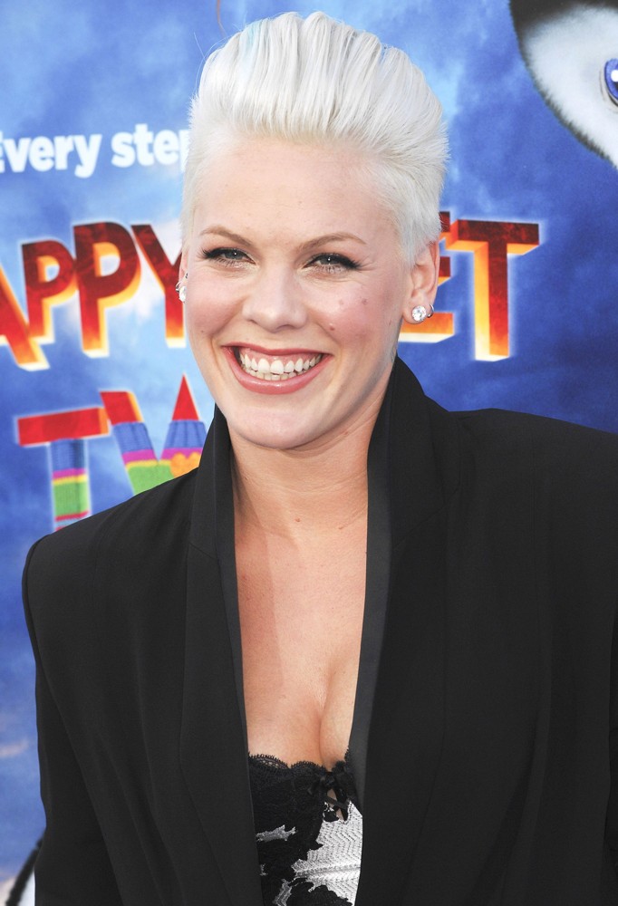Pink;<br>World Premiere of Happy Feet Two