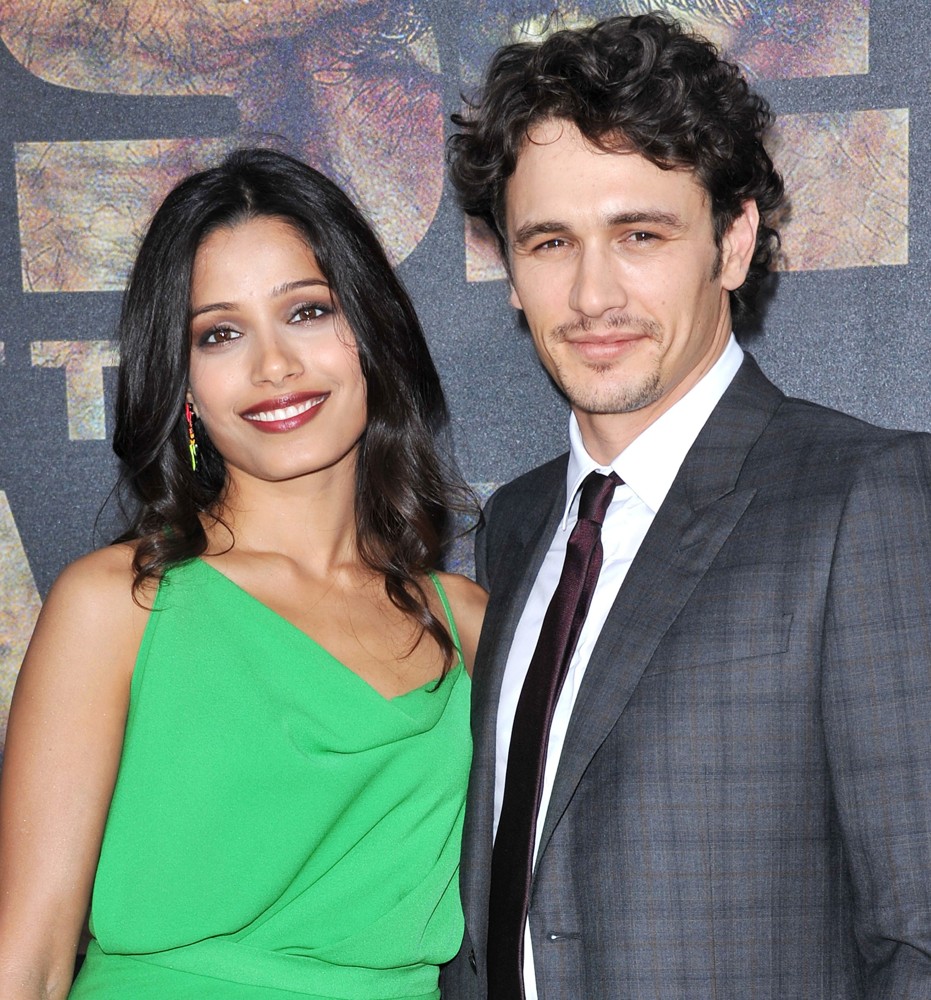 Freida Pinto;James Franco;<br>The Premiere of 20th Century Fox's Rise of the Planet of the Apes - Arrivals