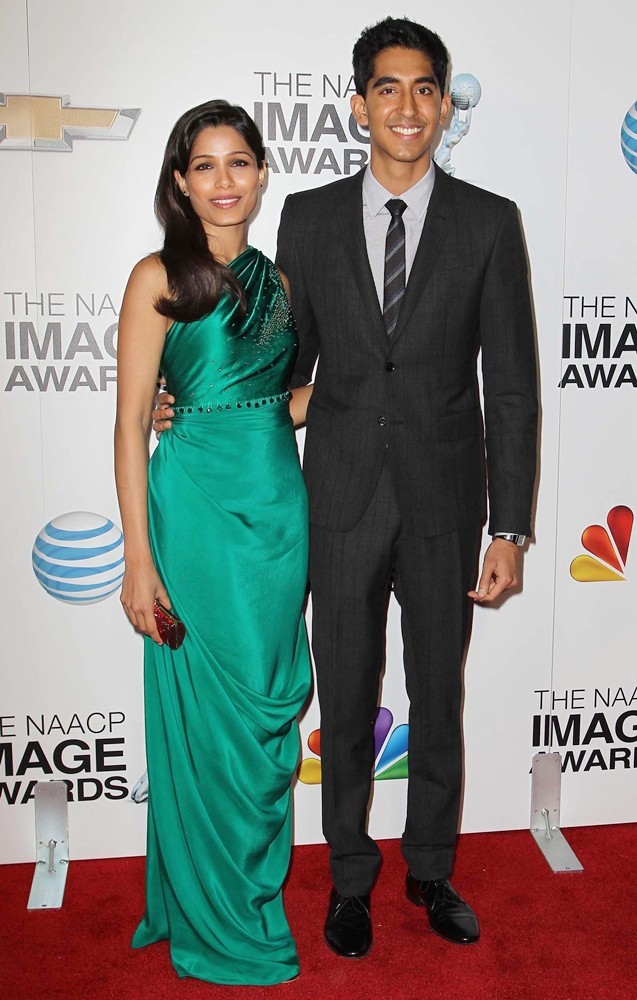 Freida Pinto;Dev Patel;<br>The 44th NAACP Image Awards