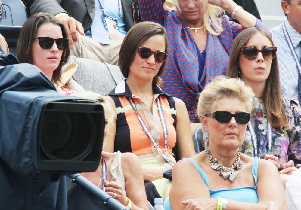 Pippa Middleton;<br>US Open 2012 Women's Match - Celebrity Sighting