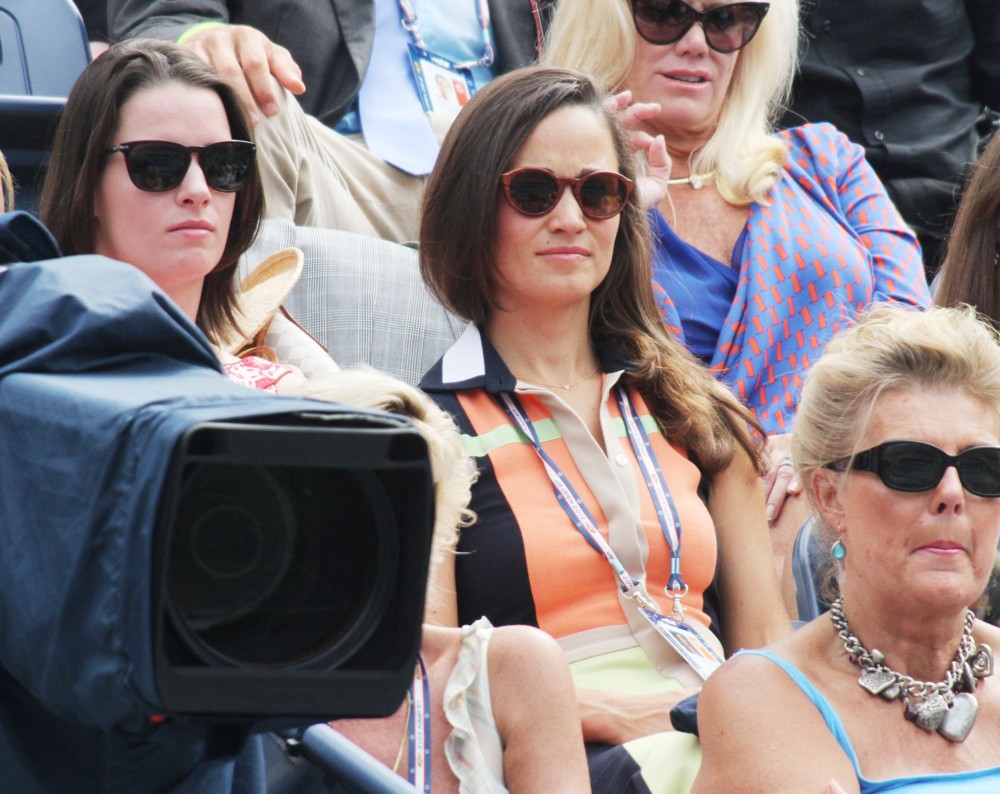 Pippa Middleton;<br>US Open 2012 Women's Match - Celebrity Sighting