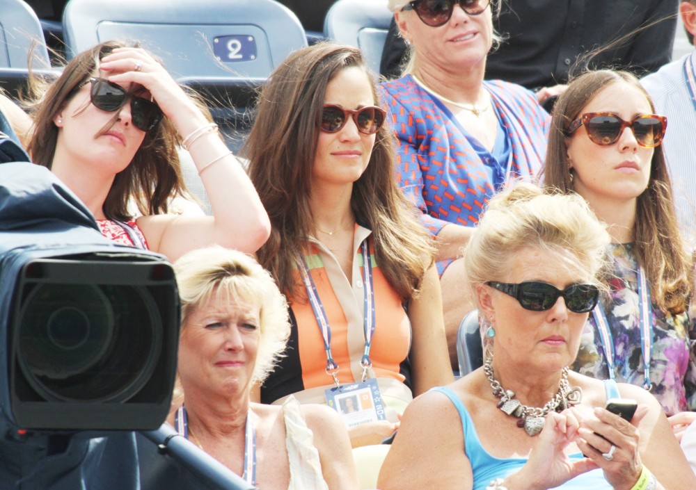 Pippa Middleton;<br>US Open 2012 Women's Match - Celebrity Sighting