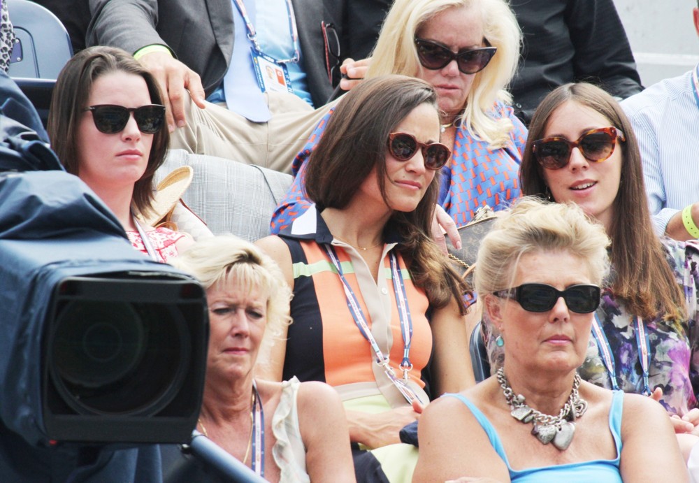 Pippa Middleton;<br>US Open 2012 Women's Match - Celebrity Sighting