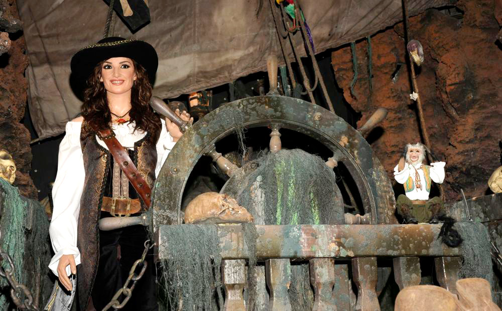 Penelope Cruz;<br>Madrid Wax Museum Unveils Their New Wax Figures of Johnny Depp and Penelope Cruz