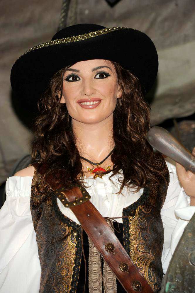 Penelope Cruz;<br>Madrid Wax Museum Unveils Their New Wax Figures of Johnny Depp and Penelope Cruz