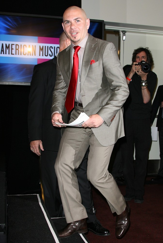 Pitbull;<br>The 2011 American Music Awards Nominees Press Conference