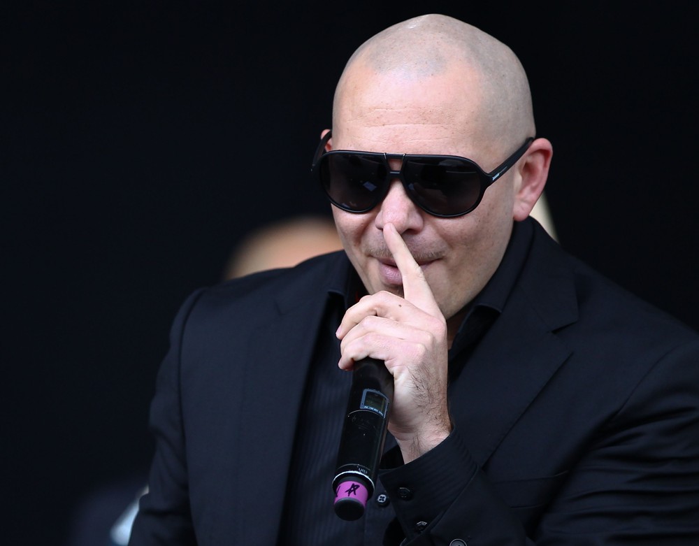 Pitbull;<br>Barclaycard Wireless Festival 2012 - Day 3
