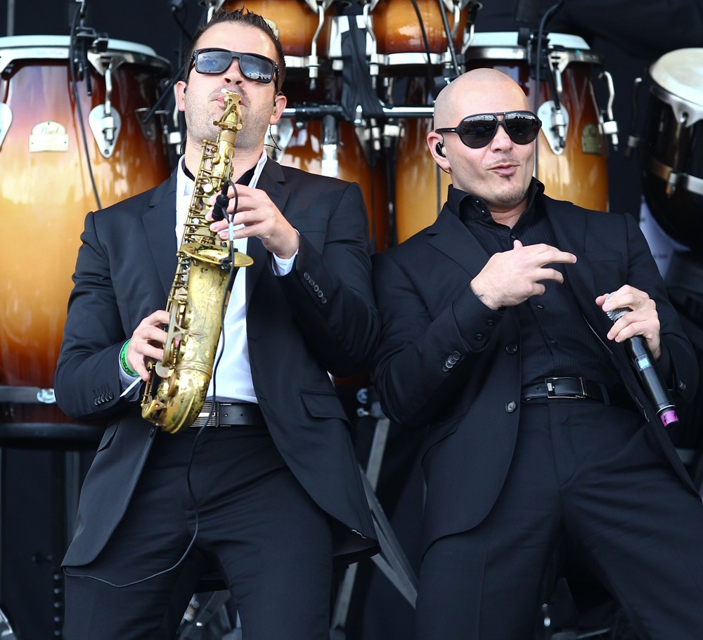 Pitbull;<br>Barclaycard Wireless Festival 2012 - Day 3