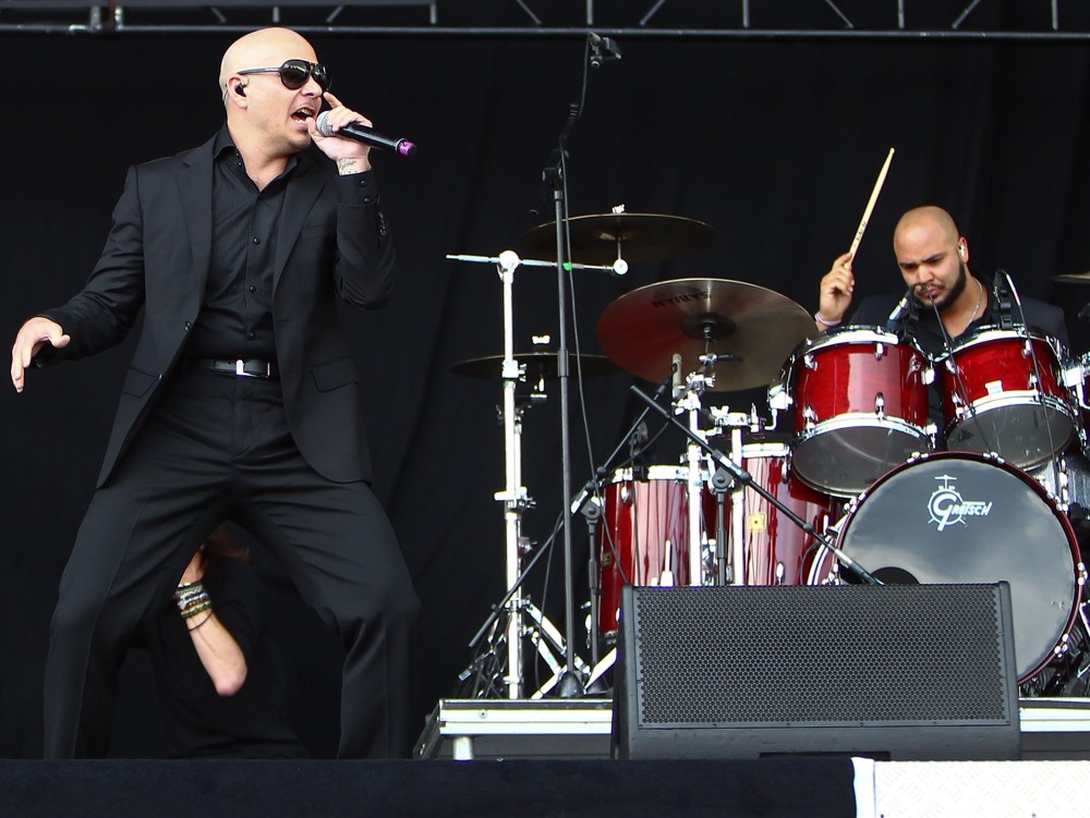 Pitbull;<br>Barclaycard Wireless Festival 2012 - Day 3
