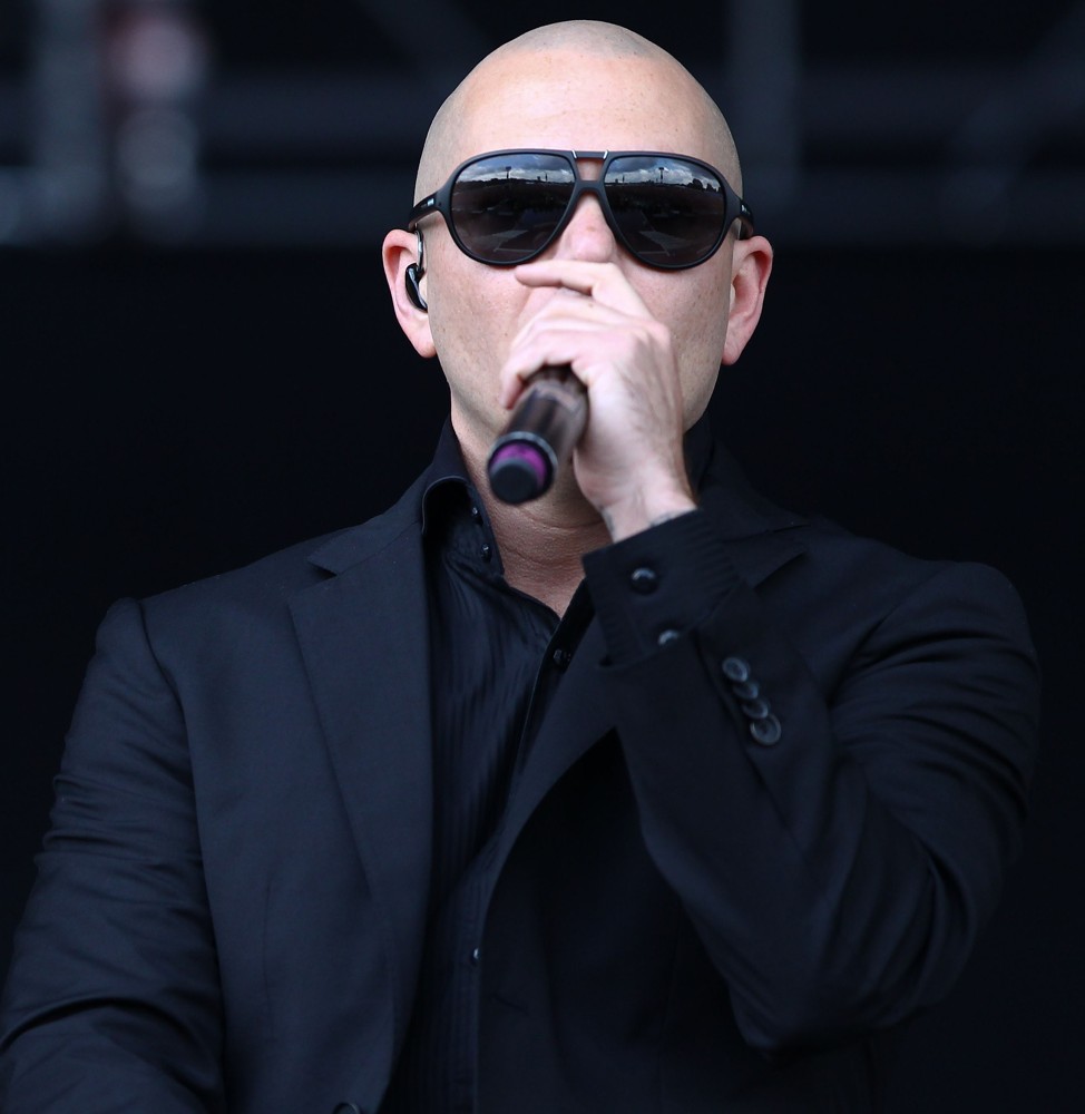 Pitbull;<br>Barclaycard Wireless Festival 2012 - Day 3